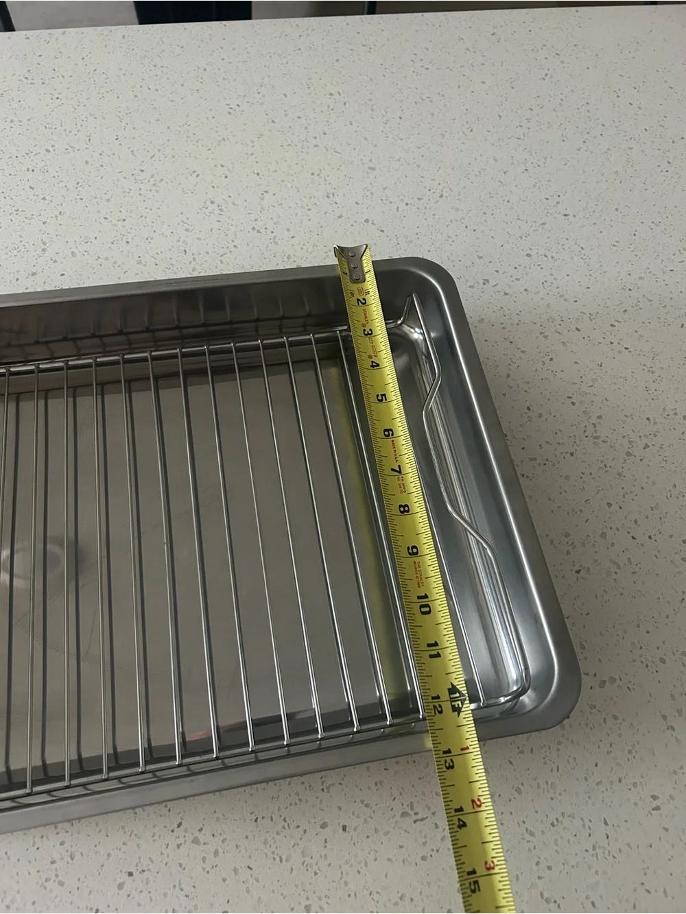 IKEA Stainless Roasting Pan with Removable Rack